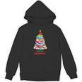 Merry Christmas Tree Book Reading Librarian Unisex Hoodie Merry Christmas Tree Book Reading Librarian Unisex Hoodie