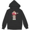 Monkey Reading Books And Drinking Tea Unisex Hoodie Monkey Reading Books And Drinking Tea Unisex Hoodie