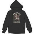 Morally Grey Book Club Skeleton Romantasy Reader Unisex Hoodie Morally Grey Book Club Skeleton Romantasy Reader Unisex Hoodie