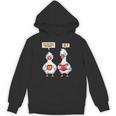 How Many Nights Reading Goose Book Lover Reader Unisex Hoodie