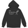 No Baseball Today Sad Stickman Sports Fan Unisex Hoodie No Baseball Today Sad Stickman Sports Fan Unisex Hoodie