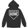 No Place Like Home Baseball Home Plate Unisex Hoodie No Place Like Home Baseball Home Plate Unisex Hoodie