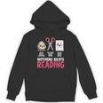 Nothing Beats Reading Rock Paper Scissors Book Lover Library Unisex Hoodie Nothing Beats Reading Rock Paper Scissors Book Lover Library Unisex Hoodie