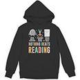 Nothing Beats Reading Rock Paper Scissors Books Lover Unisex Hoodie Nothing Beats Reading Rock Paper Scissors Books Lover Unisex Hoodie