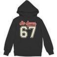 Number 67 Meme Six Seven Baseball Style Kids Boy Teen Unisex Hoodie Number 67 Meme Six Seven Baseball Style Kids Boy Teen Unisex Hoodie