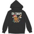 Oh Snap Gingerbreadman Christmas Baseball Humor Unisex Hoodie Oh Snap Gingerbreadman Christmas Baseball Humor Unisex Hoodie