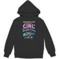 Once Upon A Time There Was A Girl Who Loved Books Design Unisex Hoodie