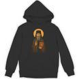 Orthodox Icon Of Seraphim Rose Holding The Holy Book Unisex Hoodie