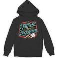Outfield On Lockdown Baseball Defense Sports Unisex Hoodie