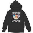 Owl That's What I Do I Read Books I Drink Coffee Unisex Hoodie