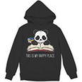 Panda Bear Books Reading Library Saying Unisex Hoodie