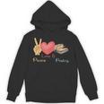 Peace Love & Poetry Poet Books Literature Writing Unisex Hoodie Peace Love & Poetry Poet Books Literature Writing Unisex Hoodie