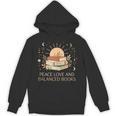 Peace Love And Balanced Books Tax Auditor Accountant Unisex Hoodie Peace Love And Balanced Books Tax Auditor Accountant Unisex Hoodie