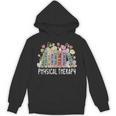 Physical Therapy Floral Book Easter PT Physical Therapist Unisex Hoodie Physical Therapy Floral Book Easter PT Physical Therapist Unisex Hoodie