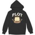 Plot It Builds Character Book Reading Unisex Hoodie