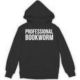 Professional Bookworm Book Reader Unisex Hoodie