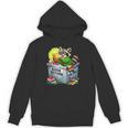 Raccoon At Library Book Return Librarian And Reader Unisex Hoodie