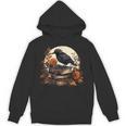 Raven Reading Book Occult Crow Unisex Hoodie