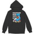 Rawrsome Bookworm Dinosaur T-Rex Book Reading Boys Unisex Hoodie