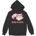 Read-A-Lotl Axolotl Books Reader Unisex Hoodie