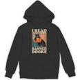 I Read Banned Books Cat Reader Bookworm Unisex Hoodie