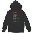 Read Banned Books Drink Coffee Fight Bigots Avid Reader Read Unisex Hoodie