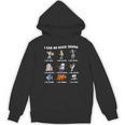 Read Book Characters I Can Do Hard Things Back To School Unisex Hoodie