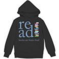 Read Because Books Are Brain Food Reading Rocks Literary Tee Unisex Hoodie Read Because Books Are Brain Food Reading Rocks Literary Tee Unisex Hoodie