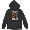 Read Books Crochet & Pet Lazy Cat Coffee Unisex Hoodie Read Books Crochet & Pet Lazy Cat Coffee Unisex Hoodie