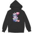 Read Books Be Kind Stay Weird Cute Unicorn Reading Librarian Unisex Hoodie