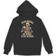 Read Books Be Kind Stay Weird Skeleton Reading Coffee Goth Unisex Hoodie Read Books Be Kind Stay Weird Skeleton Reading Coffee Goth Unisex Hoodie