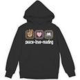 Read Books Leopard Print Women Girls Kids Peace Love Reading Unisex Hoodie Read Books Leopard Print Women Girls Kids Peace Love Reading Unisex Hoodie