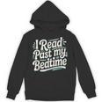 I Read Past My Bedtime Book Lover Reading Quote Unisex Hoodie