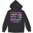 If You Can Read This Shirt I Was Forced To Put My Book Down Unisex Hoodie