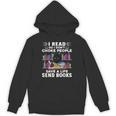 I Read So I Don't Choke People Save A Life Send Books Cat For Men Women Unisex Hoodie I Read So I Don't Choke People Save A Life Send Books Cat For Men Women Unisex Hoodie