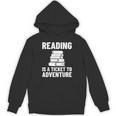 Reader Book Reading Bookworm Librarian Unisex Hoodie