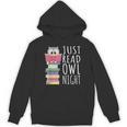 Reading Book Bookworm Kawaii Library Just Read Owl Night Unisex Hoodie Reading Book Bookworm Kawaii Library Just Read Owl Night Unisex Hoodie