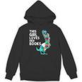 Reading Books For Girl Kids Bookworm Story Reader Unisex Hoodie
