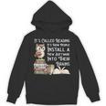 Reading Books Stimulates The Imagination Software For Brains Unisex Hoodie