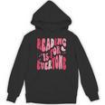 Reading Is For Everyone Books Lover Librarian Bookish Groovy Unisex Hoodie