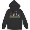 Reading Evolution Retro Books Hobby Reading Unisex Hoodie