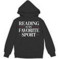 Reading Is My Favorite Sport Book Lovers Unisex Hoodie Reading Is My Favorite Sport Book Lovers Unisex Hoodie