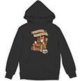 Reading Fox My Weekend Is Fully Booked Book Lover Unisex Hoodie