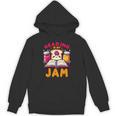 Reading Is My Jam Book Lover Kids Teacher Unisex Hoodie
