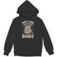 Reading Just A Girl Who Loves Books Unisex Hoodie