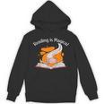 Reading Is Magical Book Lover & Axolotl Unisex Hoodie Reading Is Magical Book Lover & Axolotl Unisex Hoodie