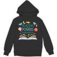 Reading Powers Imagination Books Bibliophile Teacher Men Women Kids Unisex Hoodie Reading Powers Imagination Books Bibliophile Teacher Men Women Kids Unisex Hoodie