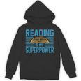 Reading Is My Superpower Read Books Lover Womens Mens Unisex Hoodie