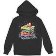 Reading Watercolor Books Love Books Girls Unisex Hoodie Reading Watercolor Books Love Books Girls Unisex Hoodie