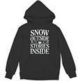 Reading All Winter Cozy Book Lover And Literary Escape Unisex Hoodie Reading All Winter Cozy Book Lover And Literary Escape Unisex Hoodie